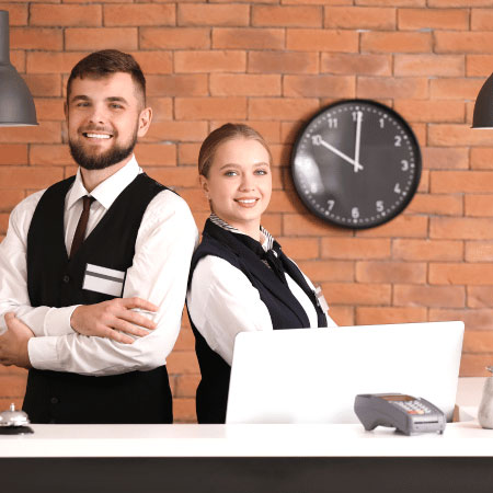 Bekijk de training Klantgericht denken en handelen aan de balie