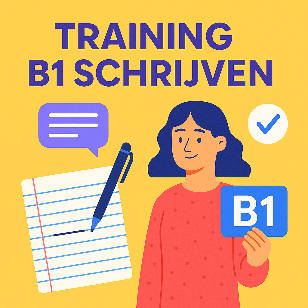 Begrijpelijk schrijven op taalniveau B1
